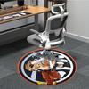 1PC Dragon Ball, Goku Office Round Rug Perfect for Office Non-Slip Backing, Decorative Floor Mat yy250916027