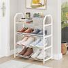 4-layer Metal Shoe Rack Easy Assembly Shoe Rack Space-saving