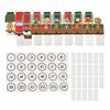 24 Empty Advent Calendar Boxes To Fill Red Green Christmas Train Gift Boxes 24 Days of Christmas Countdown Calendar for Kids Xmas Party Decoration