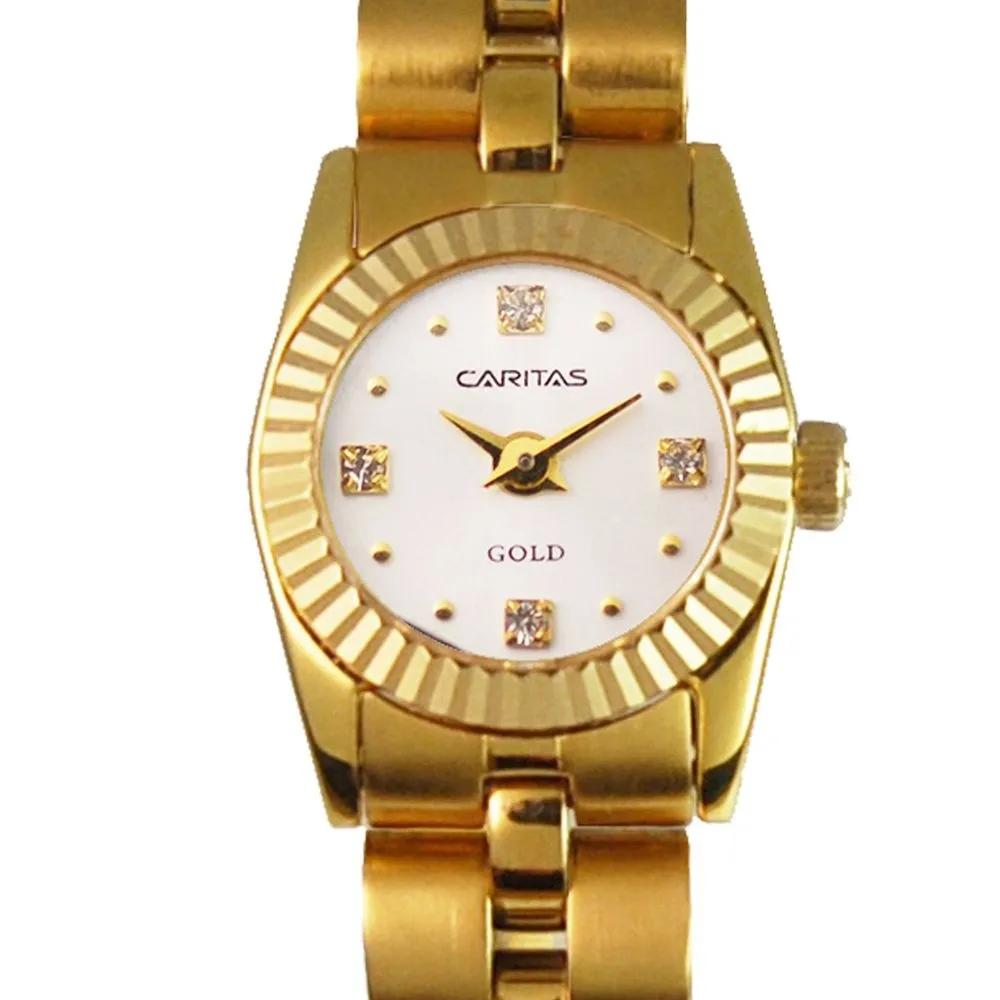 CARIT 18K Gold Women's Luxury Wedding Gift High-End Wristwatch / C288WGF / Women's Gold Watch