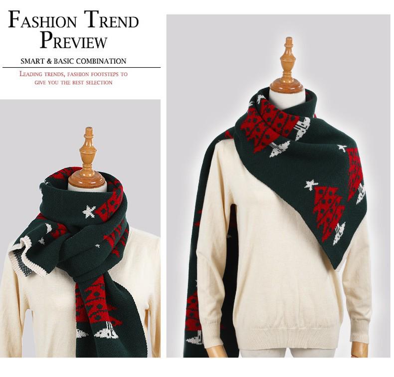 Versatile Knitted Scarf: Warm Winter Gift for Men, Women & Students