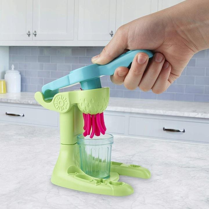 Play Doh Zestaw Zabawka Wyciskarka Do Soku+4 Mix Tubki Dla Dzieci E7437