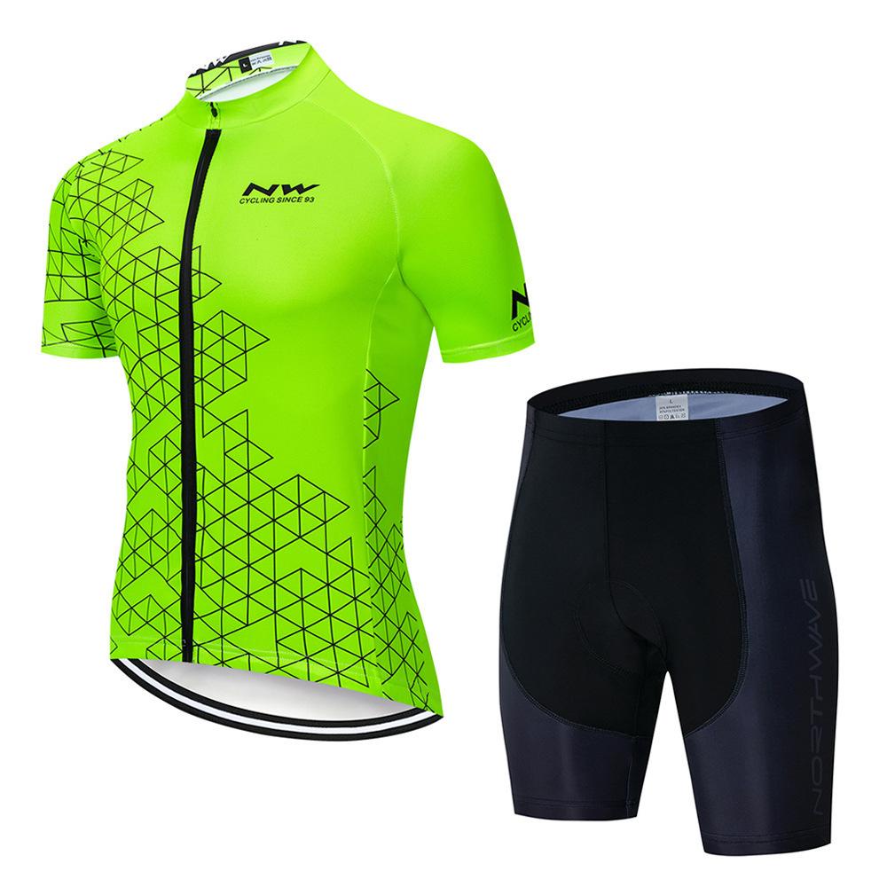 Hot Sale NW Bicycle Short Sleeve Cycling Suit Outdoor Sports Cycling Shirt Road Cycling Suit Foreign Trade Special