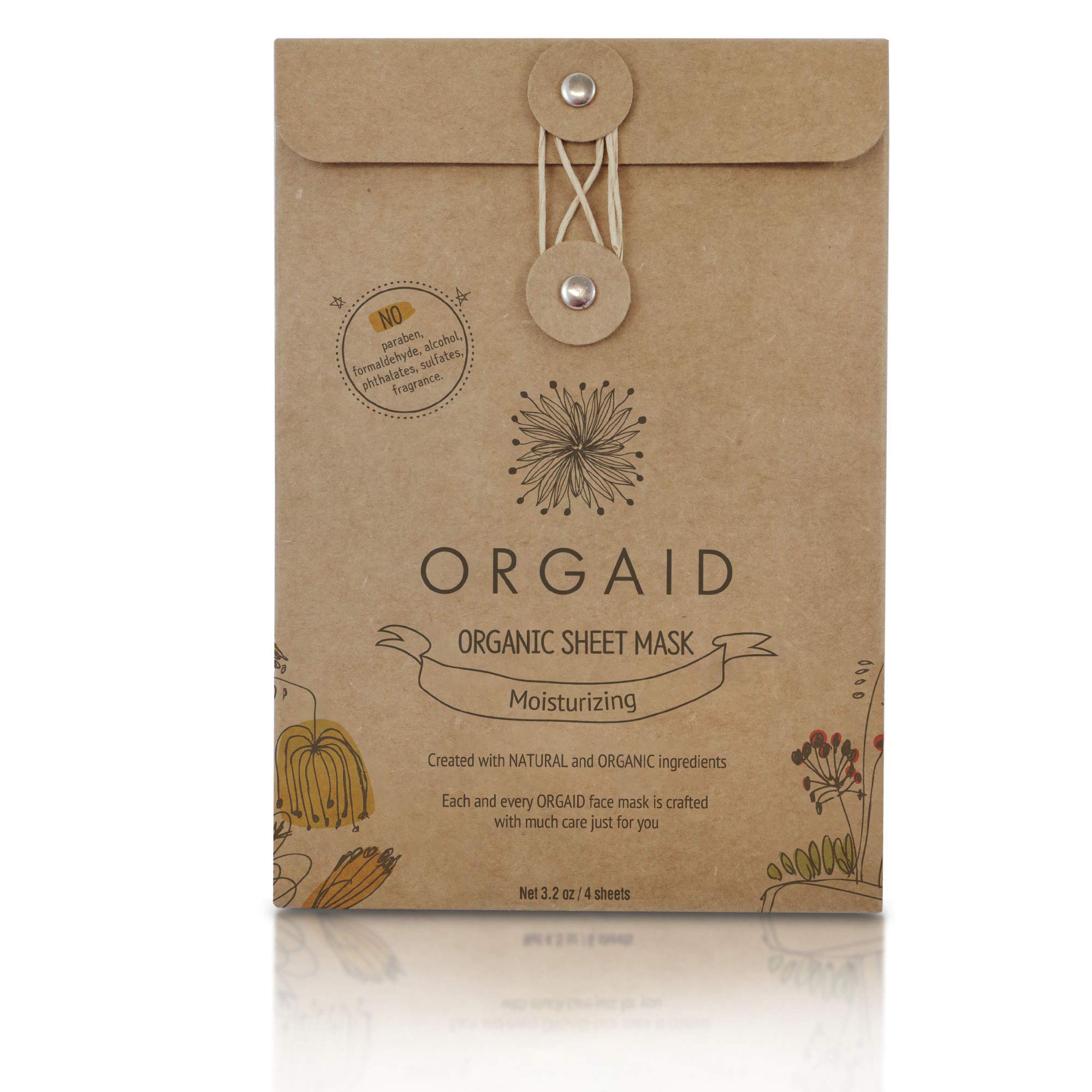 

Маска ORGAID Essence Moist Mask, части (4 КОРОБКИ)