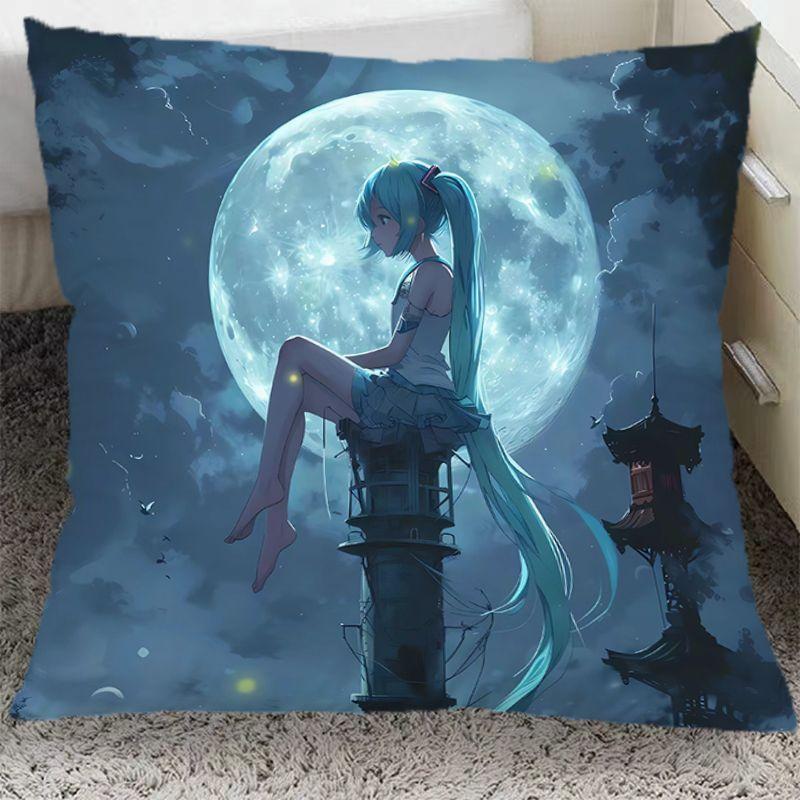 Hatsune Miku Periféria Dvojrozmerný Vankúš Študentská Izba Animácia Spálňový Vankúš Obývacia Izba Pohovka Vankúš Narodeninový Darček