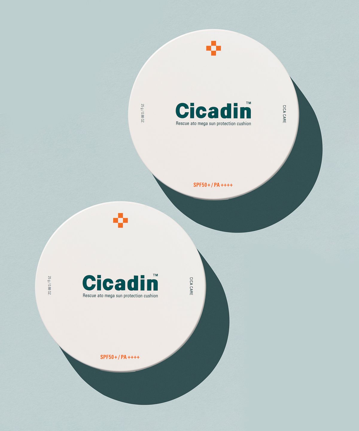 [2 Pieces] Cicadin Rescue King Cushion Sun 25g