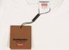 Supreme Camiseta Burberry Box Logo Branca
