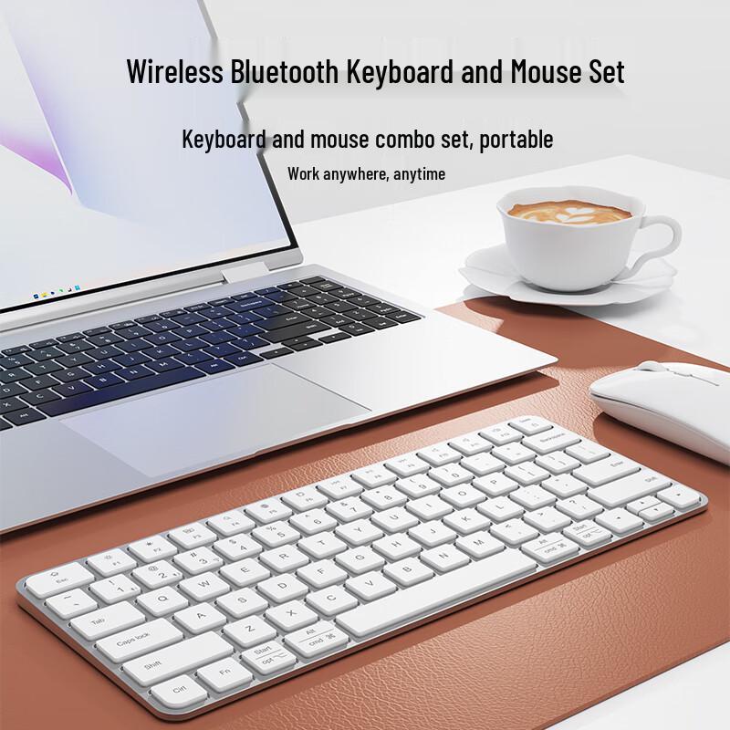 Bkayp Wireless Keyboard Mouse Set for Apple