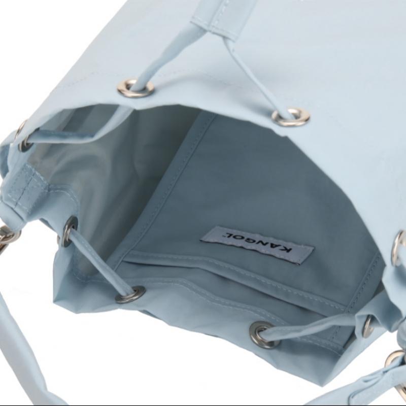 KANGOL Nylon Bucket Bag Light Blue 3392