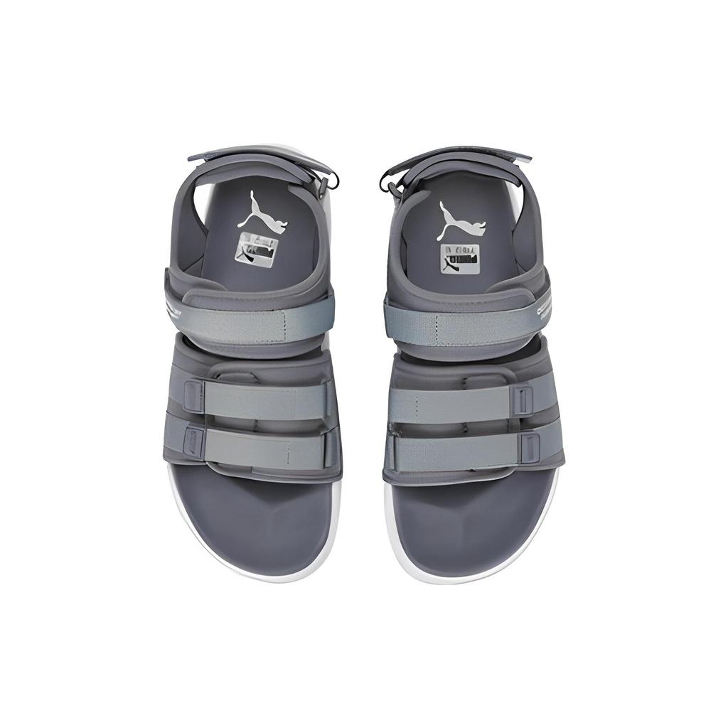New PUMA Leadcat City Sandal 'Gray Tile' 389079-02