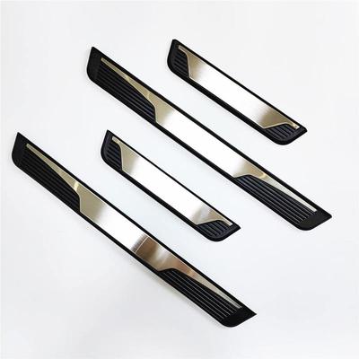 For Buick Encore 2012- Auto Door Sill Scuff Plate Styling Trim Stainless Threshold Kick Pedal Bar Protectors Car Accessories