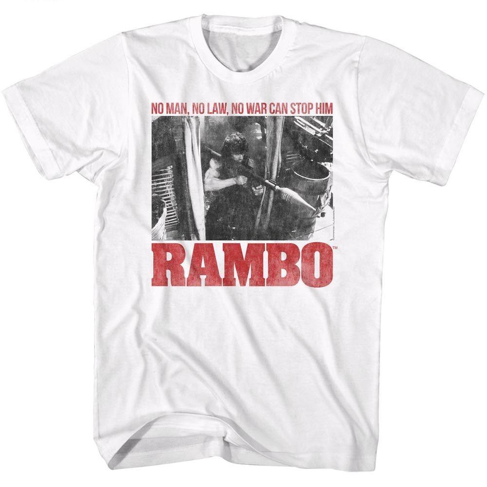 Rambo No One Movie Shirt S