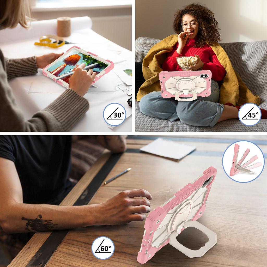 Case for Poco Pad M1 12.1" for Redmi Pad2 Pro 12.1 Inch Pad Pro 12.1"Kids 360 Rotating Tablet Shockproof Case