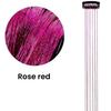 Women Clip-in Tinsel Hair Extension Heat Resistant Colorful Long Straight Fairy Glitter Hair Tinsel Women Girls Hair Accessories