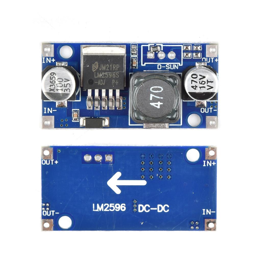 LM2596 DC - DC Buck Converter Voltage Regulator 3.0-40V to 3.3V 5V 12V Buck Converter Power Supply Step Down Module Power Supply