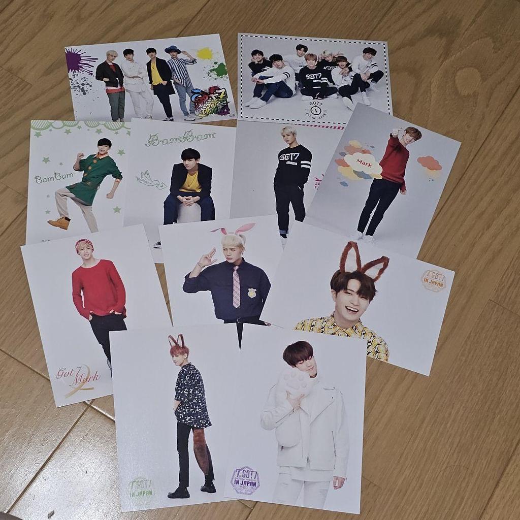 [USED] GOT7 CD Photocard Set