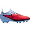 Nike Phantom 6 Synthetic Leather Low Top Kids' Soccer Shoes Blue Red Teenagers HQ2046-400