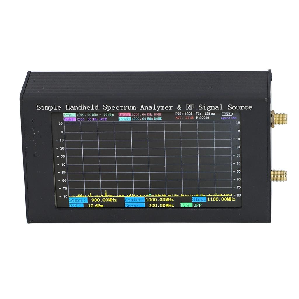 Spectrum Analyzer 35MHz To 6000MHz 4.3 Inch Color Screen Handheld Spectrum Analyzer and Signal Generator