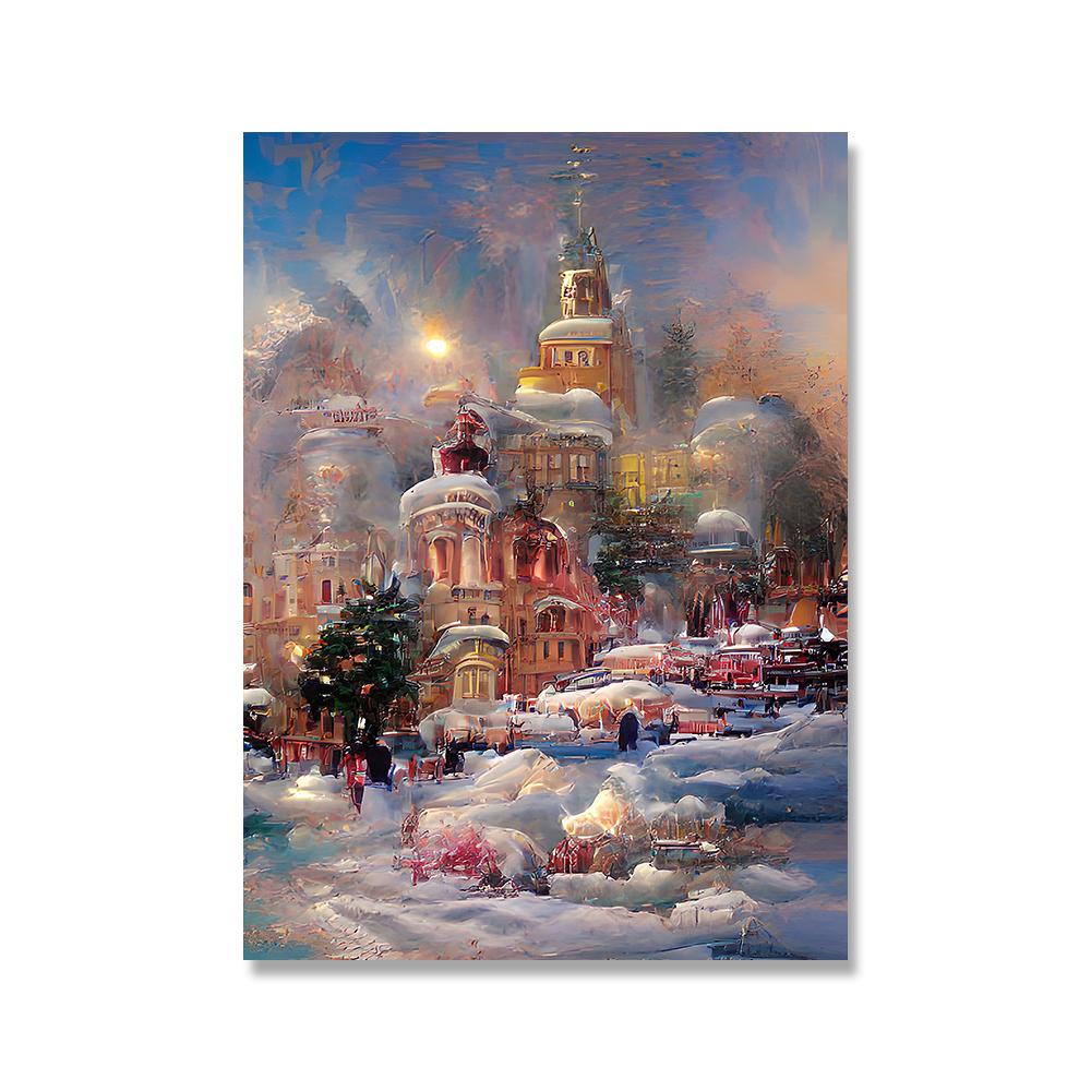 Tokyo Berlin Manila Rio Nairobi Lisbon Cityscape Canvas Painting Colourful Graffiti Travel City Poster for Living Room Decor