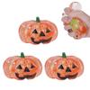 Glitter Stress Ball 1/2/3Pcs Halloween Pumpkin Head Ball Anxiety Relief Spooky Toy Toy Stretchy Orange Sensory Elastic
