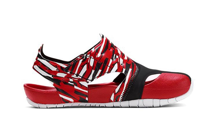 Air Jordan Flare PS 'Negro Rojo Universitario'