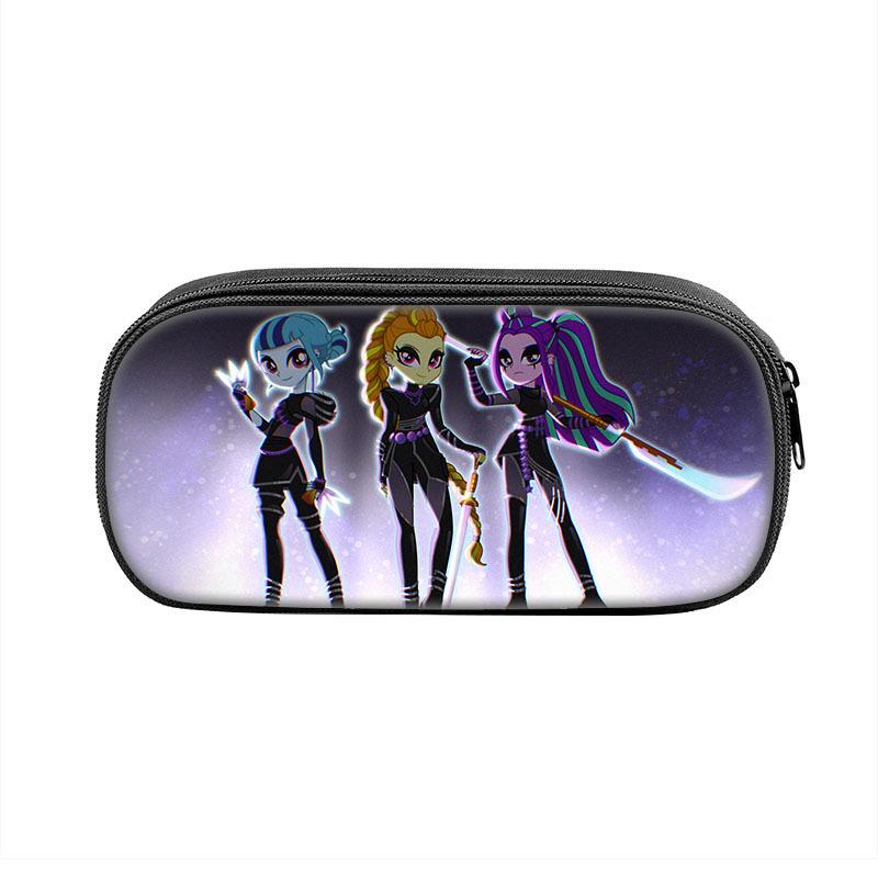 Demon Hunters Pencil Case KPop Demon Hunters Primary and Secondary School Children's Pencil Case Storage Bag CLE