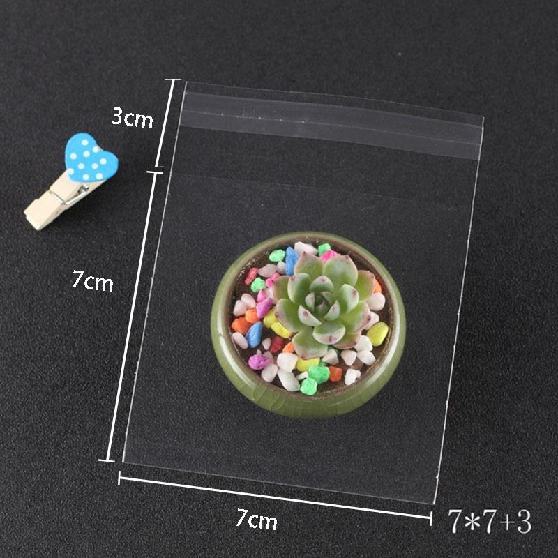 100Pcs Gift Packing Bag Plastic Biscuits Packaging Bread Baking Supplies White Dot candy Cookies Package Party wedding decor