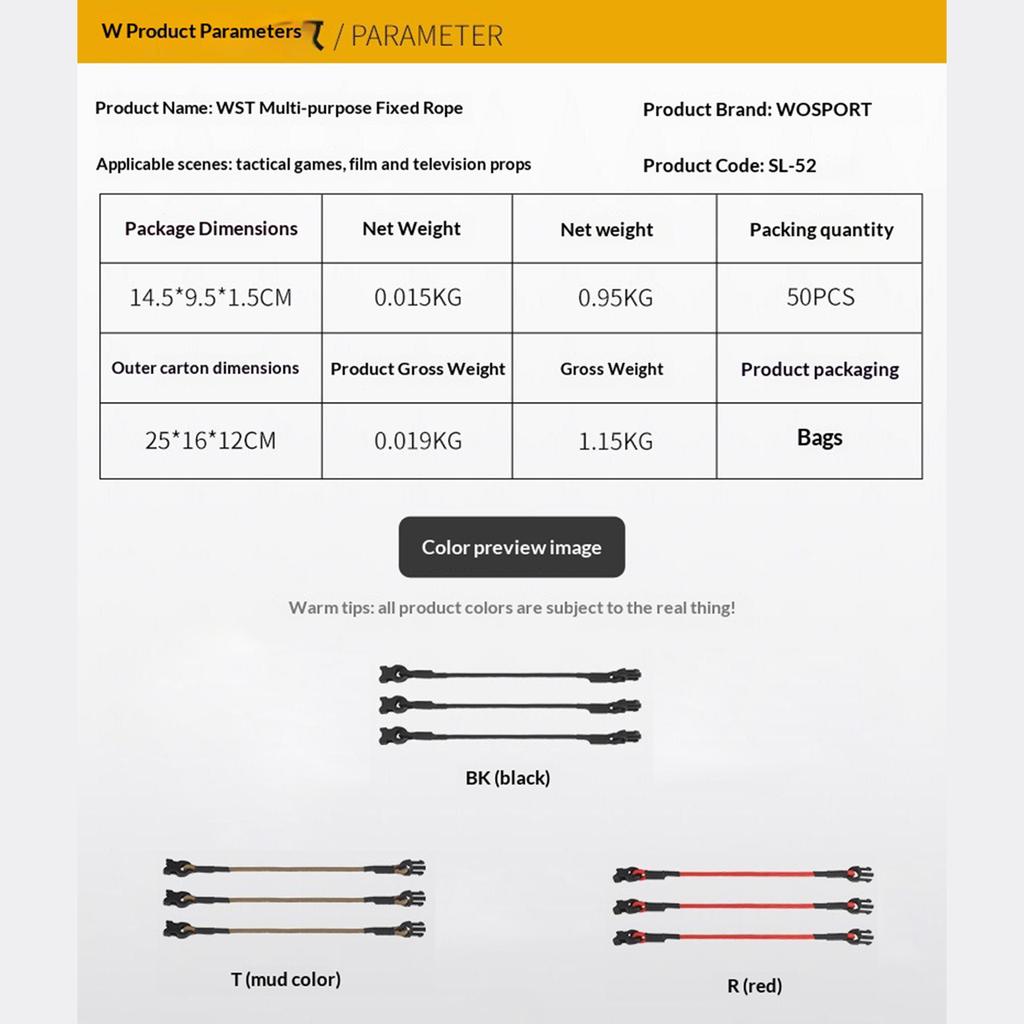 3 Stück Tourniquet-Halterriemen Verschleißfest Elastische TQ-Haltebänder Outdoor-Trainingsrucksack Lanyard für Chest Rig/Gürtel