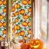 Rainbow Window Privacy Film Halloween Non-Adhesive Glass Sticker Prism Stained Static Clings Sun Blocking Privacy Decals for Living Room Bedroom