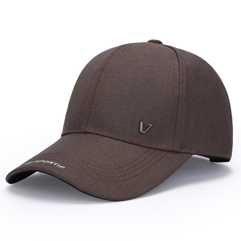 Spring Autumn Middle-Aged and Old Men's Baseball Cap Outdoor Sports Cap Men's Sunscreen Hat Snapback Hat Sun Visor Hats Fishing Hat Peak Cap