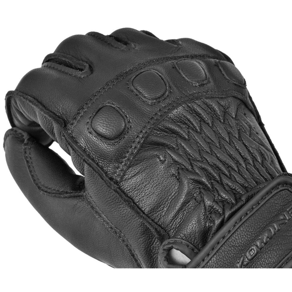 Motorcycle Vintage Leather Gloves Black XL Genuine Leather for and Autumn [Komine] GK-720 Spring, Summer,