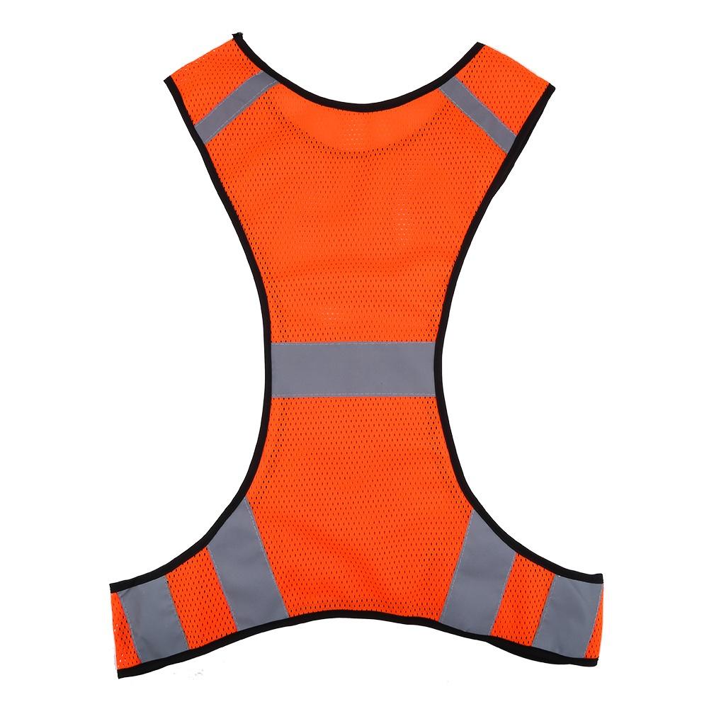 High Visibility Reflective Safety Vest Night Running Security Clothing Adjustable Waist