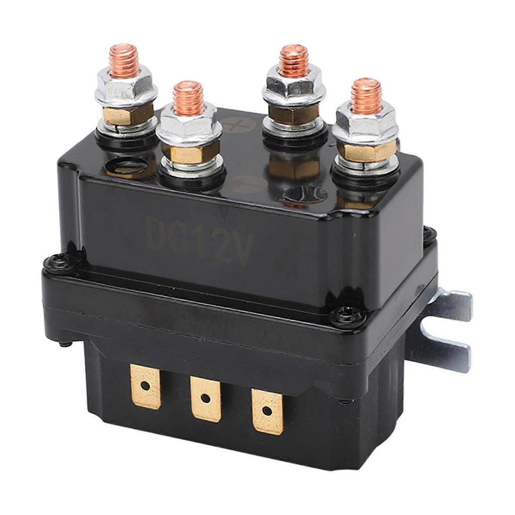250A Electric Winch Relay Waterproof Integrated ABS Brass for 12V Off Road Vehicle
