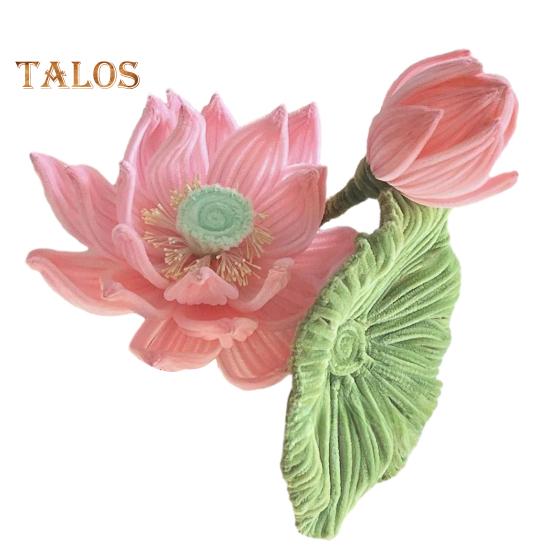 Chenille Stems DIY Kit Pipe Cleaners Lotus Flower And Leaf Twist Stick Craft Set Bendable Crafting Sticks for Making Mother's Day Birthday Gifts