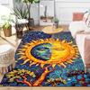 1pc Moon and Sun Print, Design Indoor Area Rug - Soft, Anti-Slip, and Durable Gaming Room Decor for Bedroom, Living Room