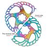 Bicycles Disc Brake Rotors 140/160/180/203mm 6 Hole Disc Brake Rotors Aluminum Alloy Floating Brake Rotors Enduring