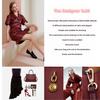 Urban Minimalist Large Capacity Tote Bag High-end Luxury PU Women's Handbags Fashion Practical Lady Office Workers Crossbody Bag Can Be One Shoulder