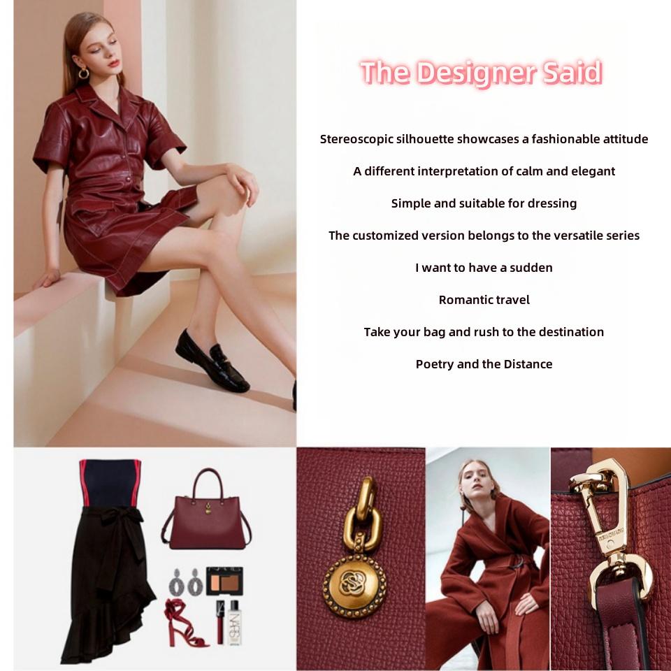 Urban Minimalist Large Capacity Tote Bag High-end Luxury PU Women's Handbags Fashion Practical Lady Office Workers Crossbody Bag Can Be One Shoulder