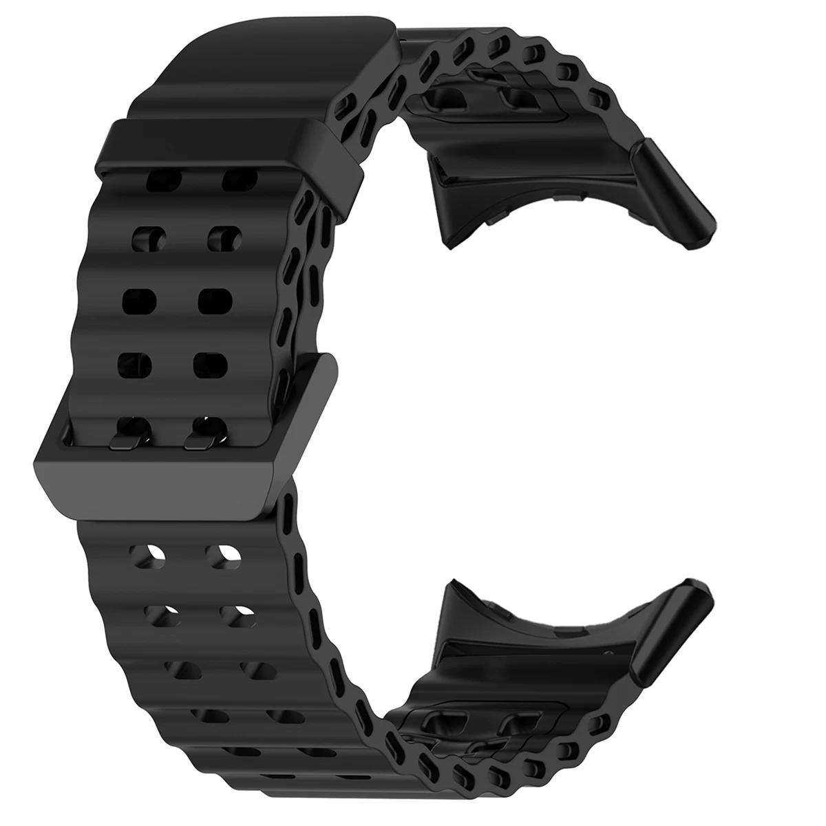 

Силиконовый ремешок для Google Pixel Watch 4 45 мм Спортивный Морской ремешок для Google Pixel Watch 3 45 мм Браслет Аксессуары Pixel Watch 3 45mm