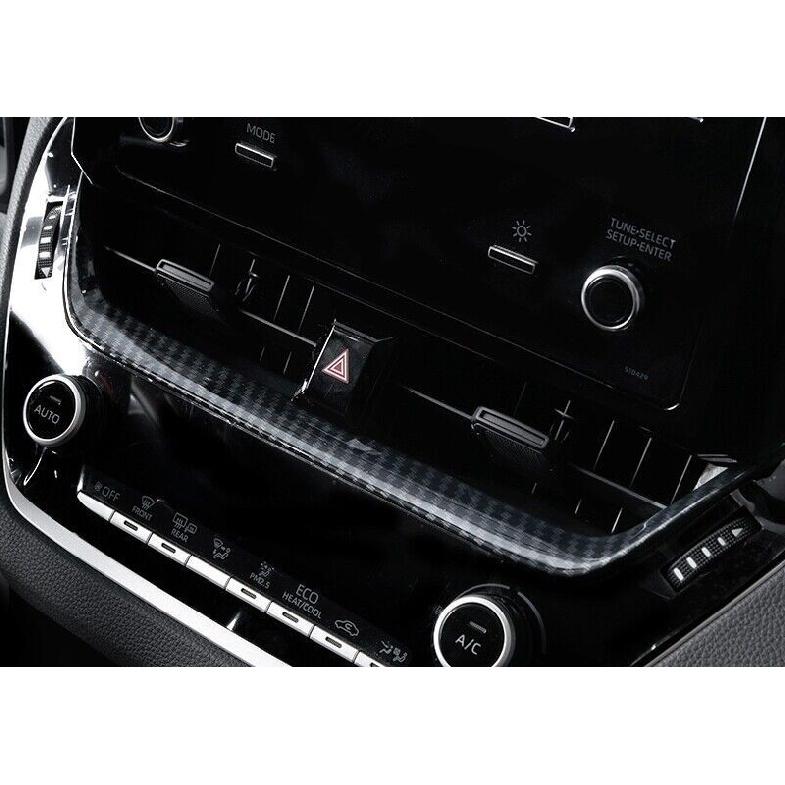 Console Air Outlet Vent Trim Carbon Fiber For Toyota GR Corolla Hatchback 2023+