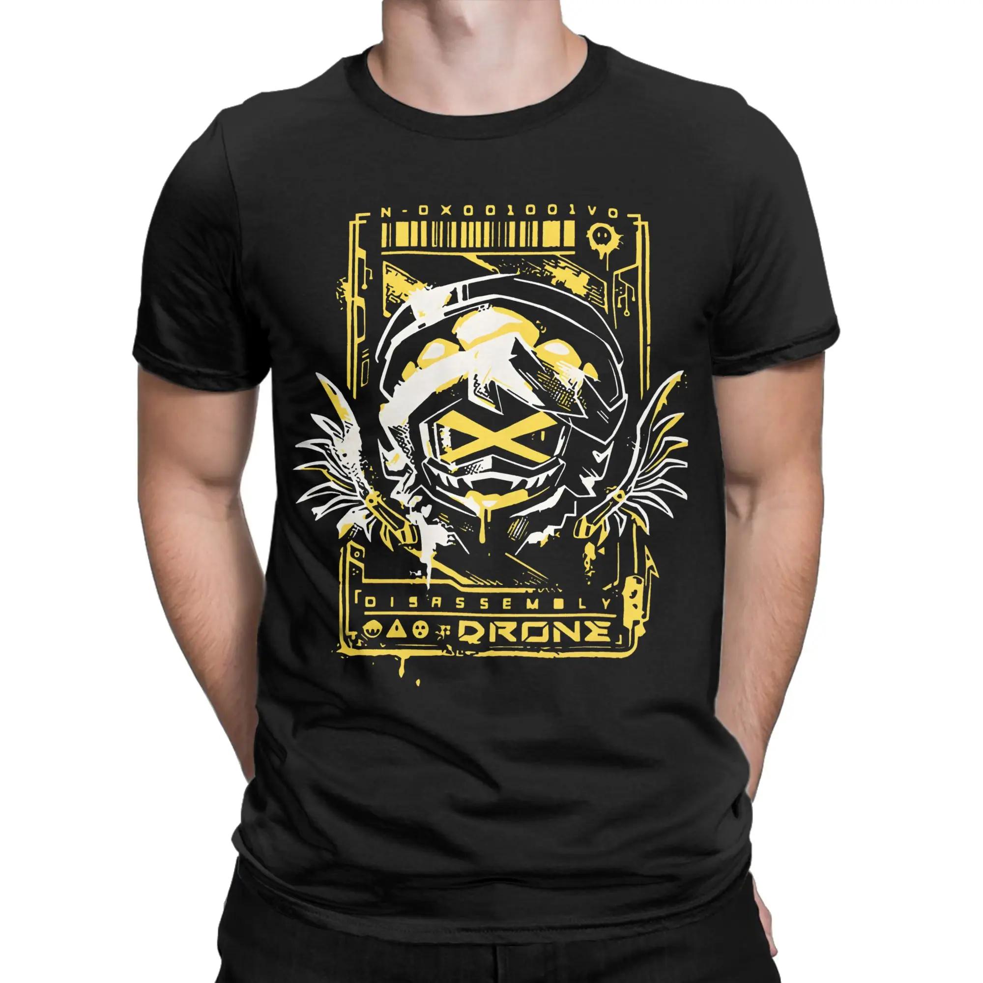 

Men T-Shirt Murder Drones Anime Novelty Pure Cotton Tee Shirt Short Sleeve T Shirts O Neck Clothing Gift Idea S чёрный