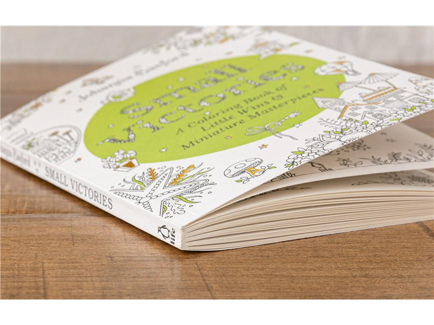 Small Victories English Coloring Book: Adult Stress Relief and Coloring