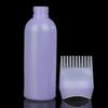 Root Comb Applicator Bottle Hair Dye Bottle for Hair Dye Bottle Applicator Brush with Graduated ScalePurple