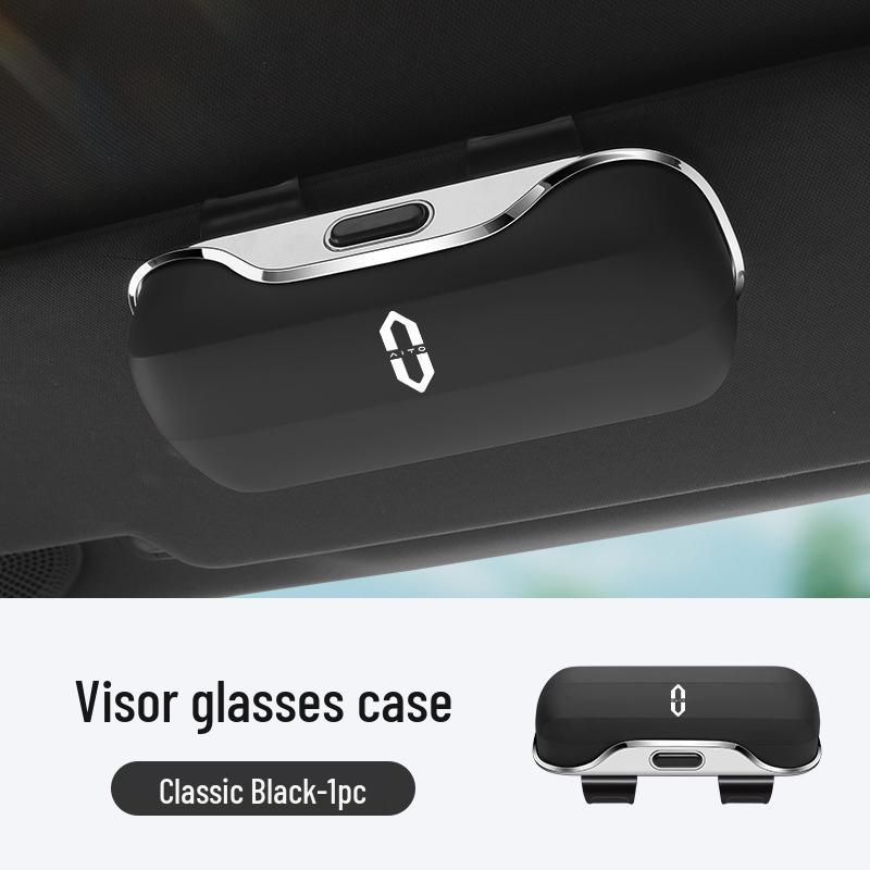 Wenjie M7, M9, and M5 Sunglasses Clips: Car Sun Visor Glasses Case and Holder Accessory