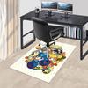 1pc Mega Man Anime Cartoon Design Office Chair Mat Non-Slip Carpet for Home Decor Living Room Bedroom Game Room Gift All Seasons Universal.Y047