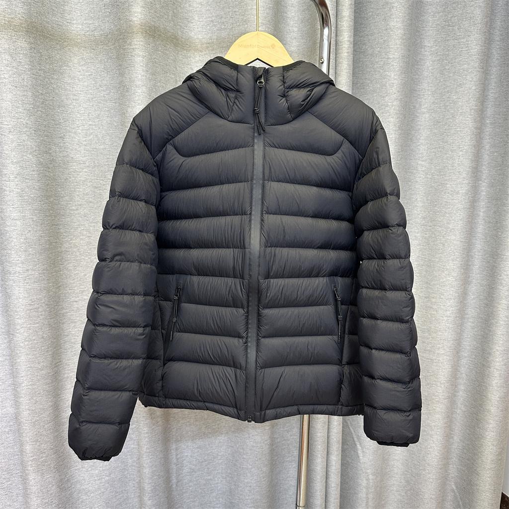 White Duck Down Ribs Down Jacket Women's Autumn and Winter New Hooded Small Light Warm Puff Jacket Tide
