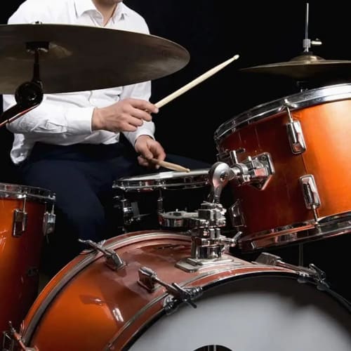 NOELAMOUR 5A Drumsticks for Practice, Set of 3 Pairs, with Velvet Storage Bag (410x15.0mm)