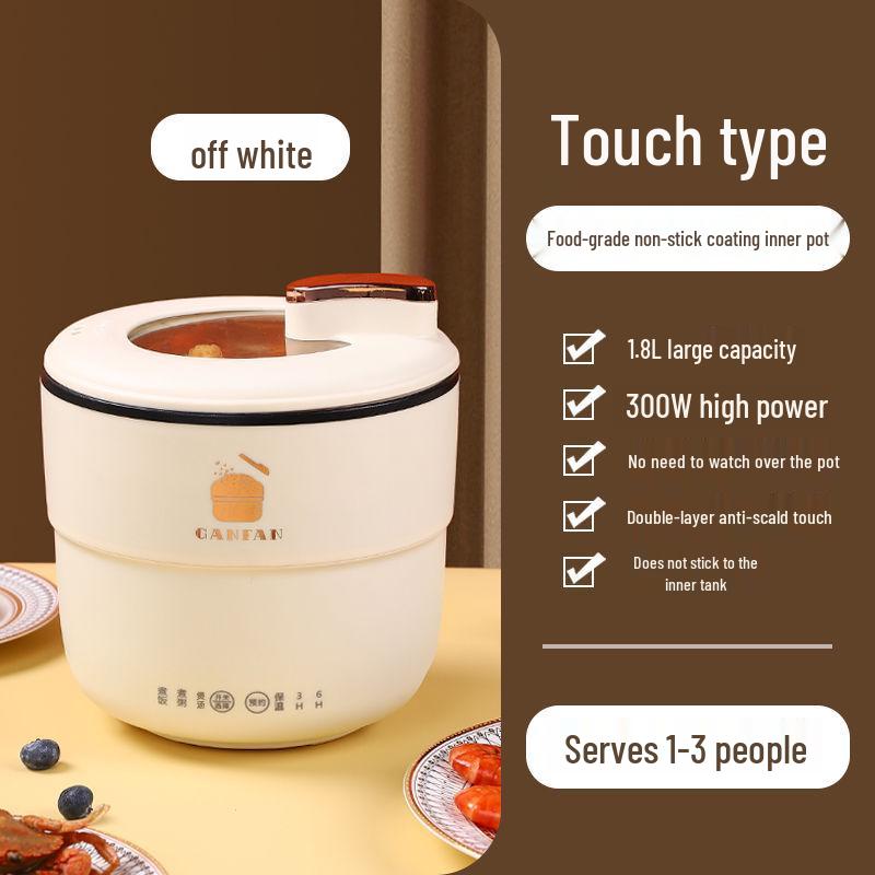 Panela Elétrica Mini Versátil para Dormitórios e Escritórios (2-3 pessoas)