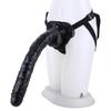 Svart 3-ring 35 cm Super lang Big Mac Større Lang Tykk Simulering Penis Big Penis Voksenprodukter