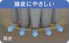 Panasonic Scalp Esthetic Sebum Cleansing Type Silver Tone EH-HM78-S